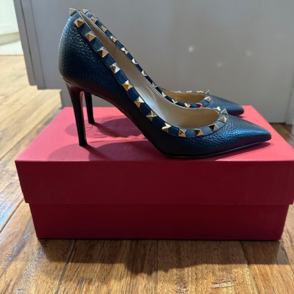 3 inches Valentino Garavani pumps Marine